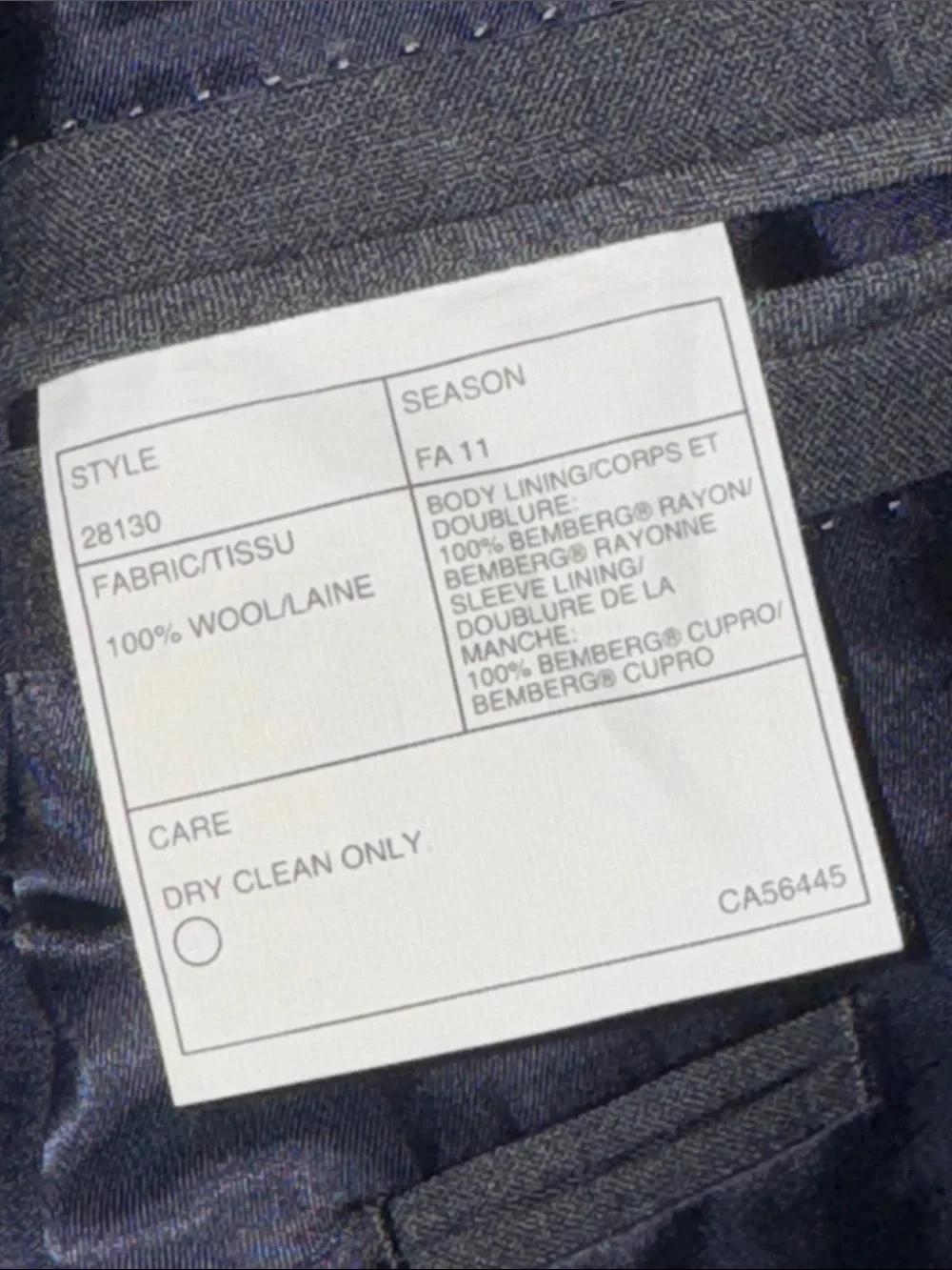 J.Crew Ludlow Loro Piana Super 120's Wool Gray Sport Coat Blazer Jacket Mens 36R